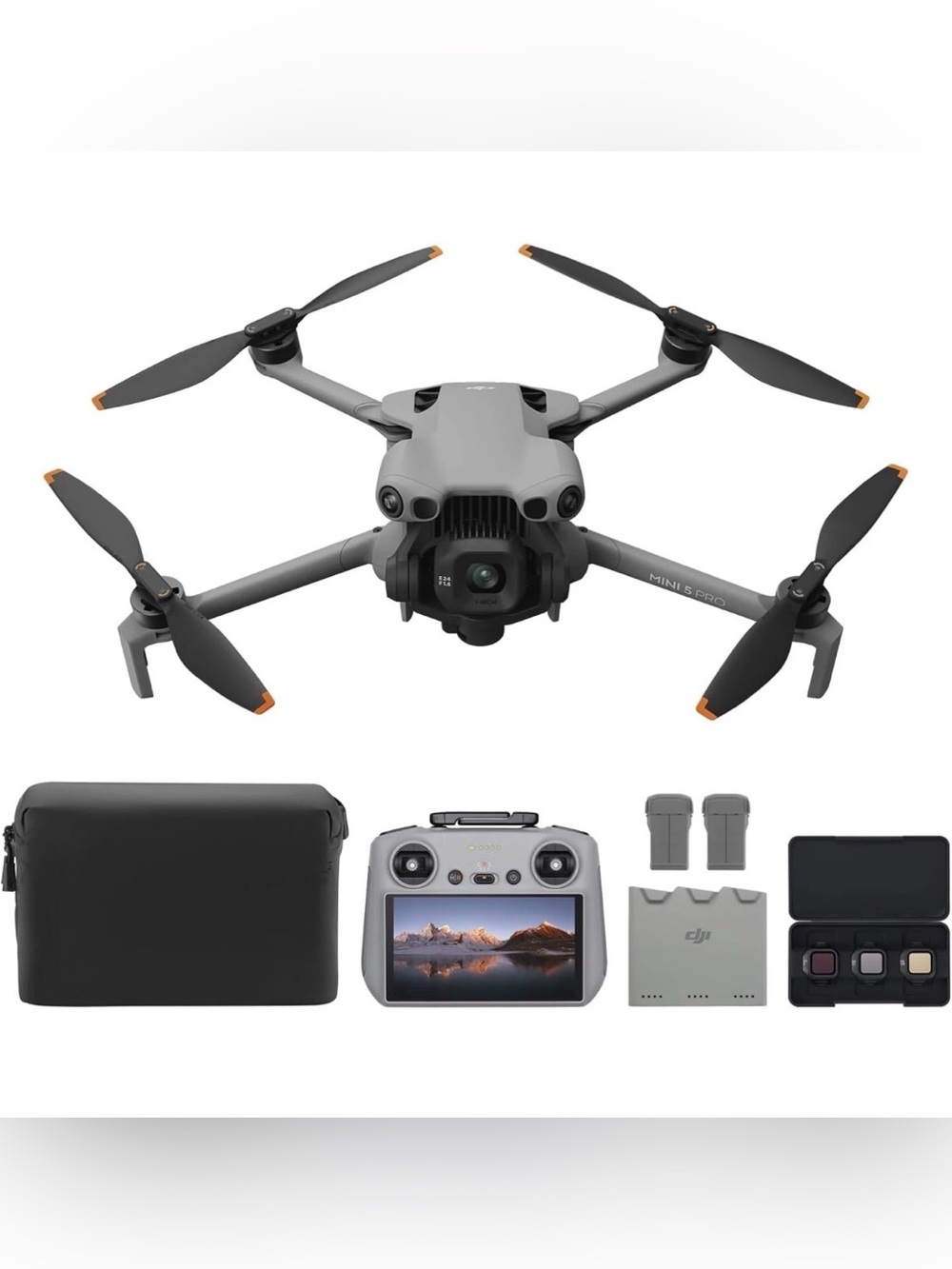 DJI Mini 5 Pro Fly More Combo with DJI RC 2 +3Battery  ND Filter Set
